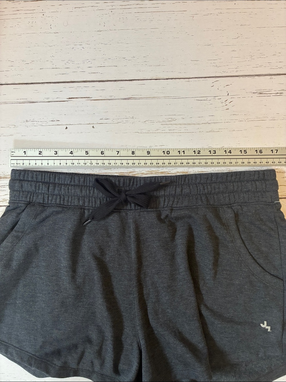 JoyLab Charcoal Gray Super Soft Athletic Drawstring Shorts, sz L, NWT - Picture 14 of 15